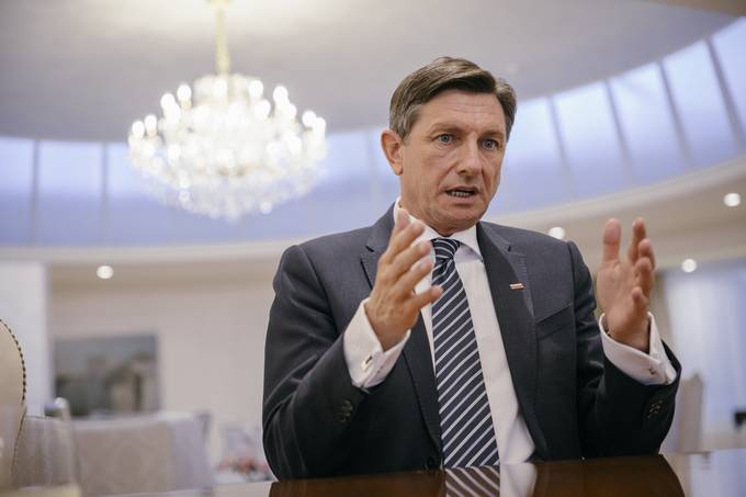 Intervju predsednika Pahorja za časopis Blic